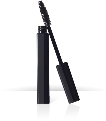 Clip Transparent Library Products Roberts Beauty Mascaras - Transparent Mascara Bottle Png (450x530), Png Download