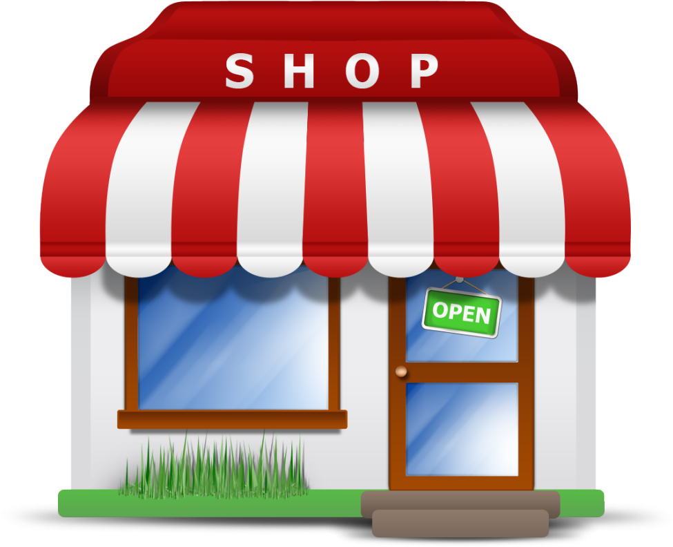 Shop Cartoon Png - Small Shop (1170x936), Png Download