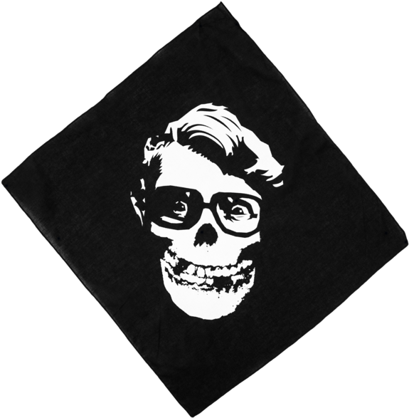 Face Bandana - Misfits T Shirt Skull Glenn Danzig Jerry Only Walk (600x600), Png Download