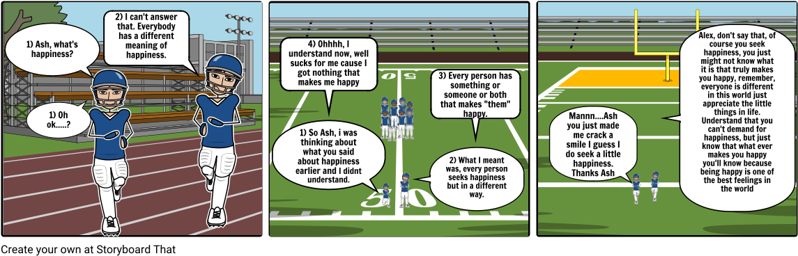 Happiness - Comics (1164x385), Png Download