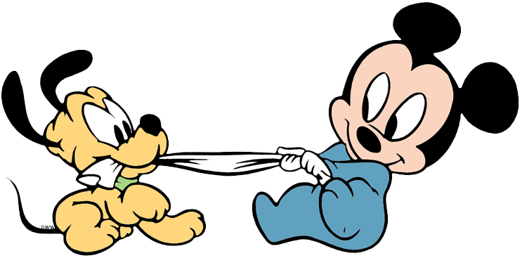 Download Hd Baby Mickey Pluto Baby Mickey And Pluto Transparent Png Image Nicepng Com