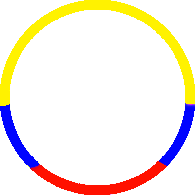 Para Apoyar A Colombia - Circle (400x400), Png Download