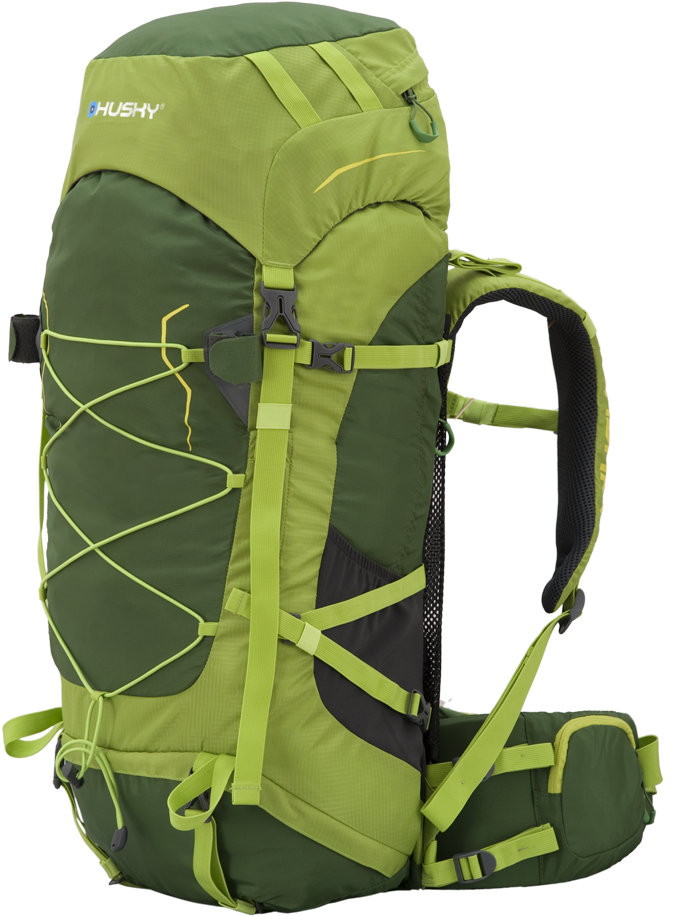 Ultralight Backpack - Backpack Husky Ribon 60 L - Green 60 L (1200x1200), Png Download