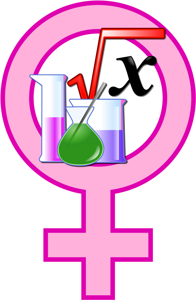 Logo Editatón Ciencia Y Mujeres - Logo Mujeres Y Ciencia (668x1024), Png Download