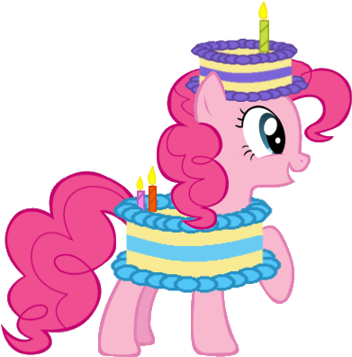 Pinkie Pie Party Png Clipart - My Little Pony Birthday Pinkie Pie (452x428), Png Download