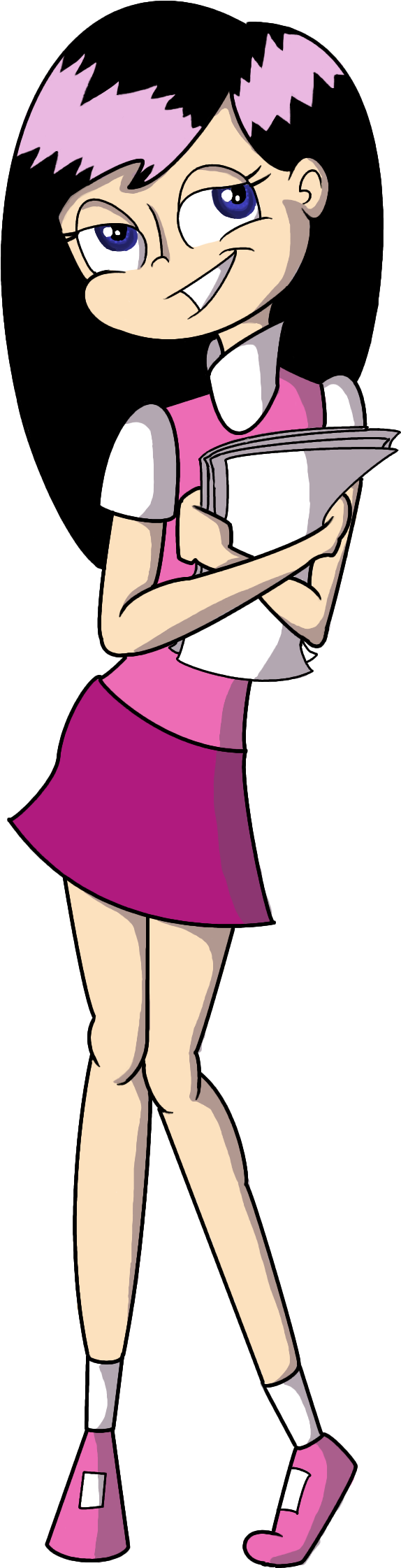 Isabella Teen Keata Kaylee - Phineas And Ferb (1702x2541), Png Download