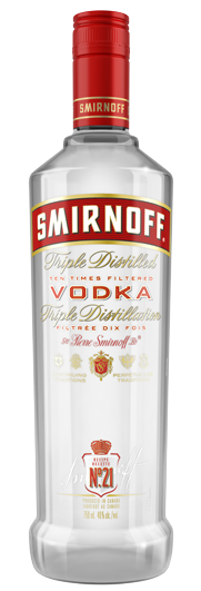 21 Vodka - Smirnoff Vodka - 1.75 L Bottle (400x530), Png Download
