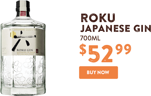 Roku Japanese Craft Gin 43% Vol. 0,70l (1200x500), Png Download