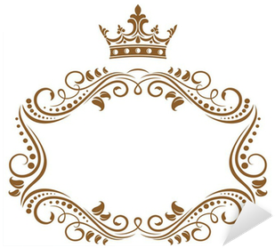 Decal House ''name'' Princess Crown Nursery Wall Decal (400x400), Png Download