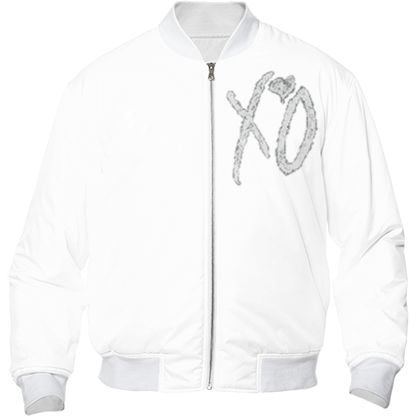 The Weeknd 'xo' Bomber Jacket $120 - Hypebeast Clothing (608x621), Png Download
