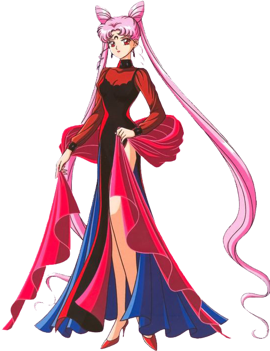 Black Lady - Wicked Lady Sailor Moon Cosplay (564x731), Png Download