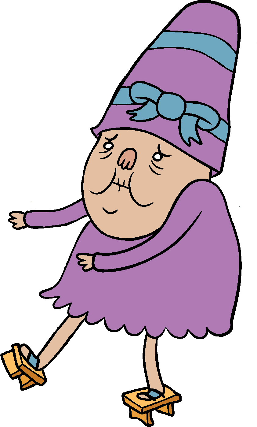 Old Lady With Purple Dress - Old Lady In Purple Dress (842x1396), Png Download