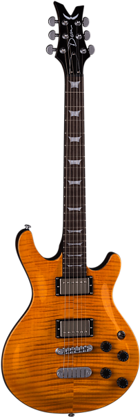 Dean Icon Fm Tam Pack Icon Sol - Dean Guitars Icon Flame Top Faded Denim (220x620), Png Download