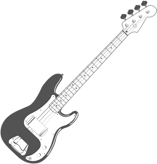Bass-icon - Squier Precision Bass Mike Dirnt Australia (586x586), Png Download