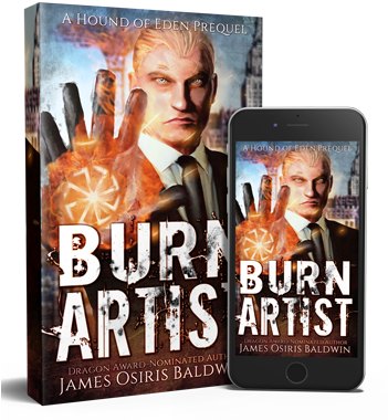 Burn Artist - Burn Artist [book] (350x386), Png Download