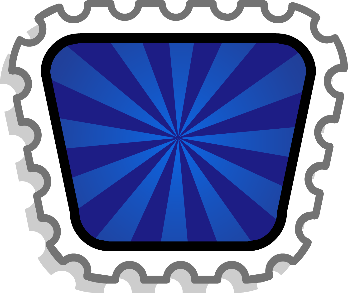 Stampbook Stamps Hard Video - Club Penguin 3 Gems Stamp (1464x1230), Png Download