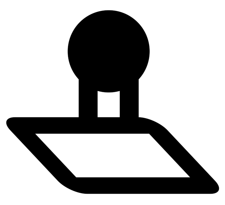 Postage Stamps Computer Icons Rubber Stamp Paper Drawing - Clip Art (750x750), Png Download