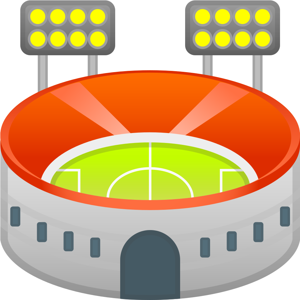 Stadium Icon - Emoji Estadio Png (1024x1024), Png Download