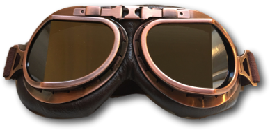 Deluxe Aviator Goggles - D&d Goggles (500x500), Png Download