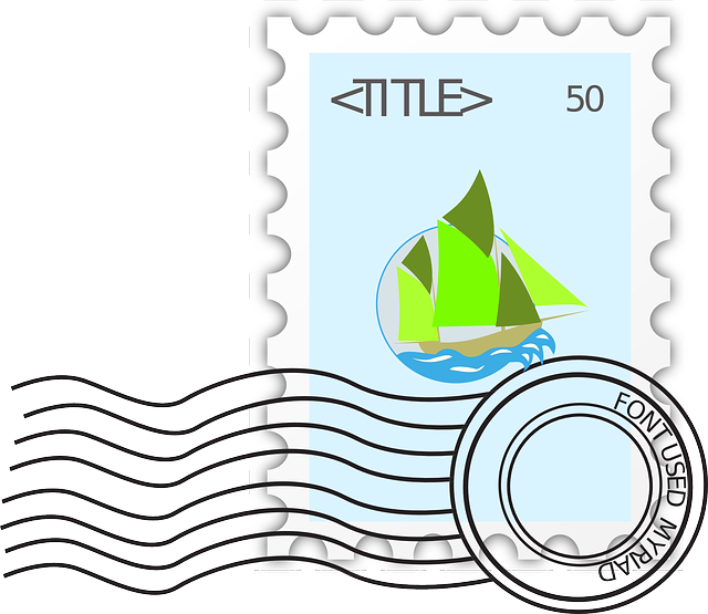 Mail, Stamp, Postage, Template, Letter, Stamps, Usps - Clip Art Postcard Stamps (640x555), Png Download