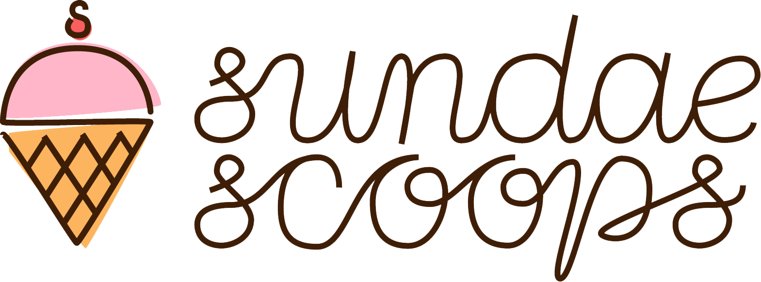 Sundae Scoops (1569x582), Png Download