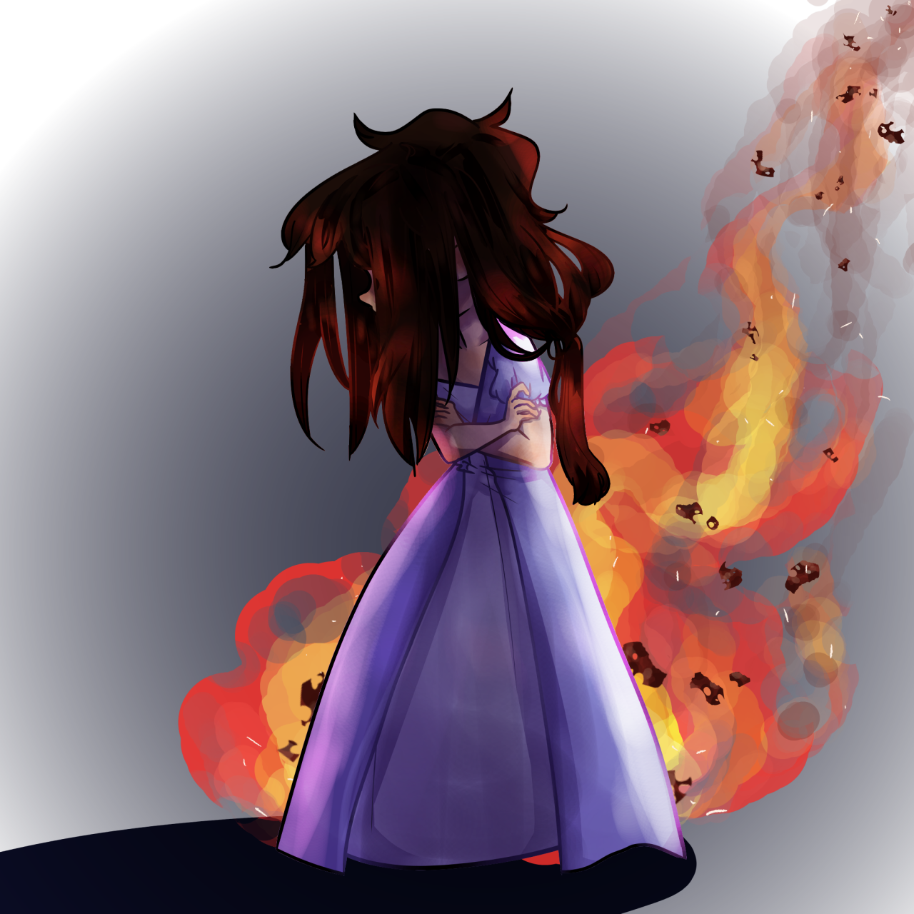 Minniesbutt - Hamilton Fanart Eliza Burn (1280x1280), Png Download