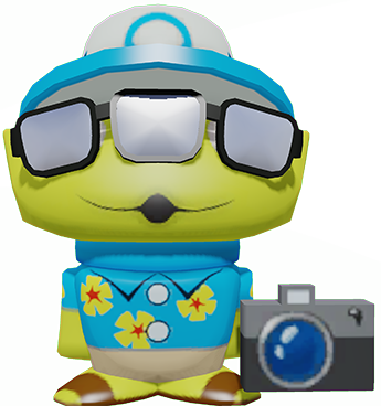 Alien Tourist - Wiki (345x368), Png Download