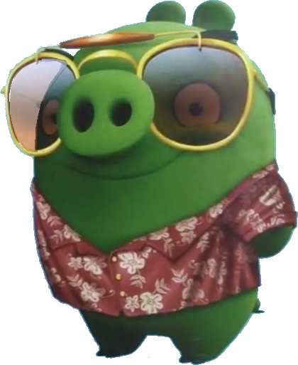 Abmovie Tourist Pig - Wiki (420x513), Png Download