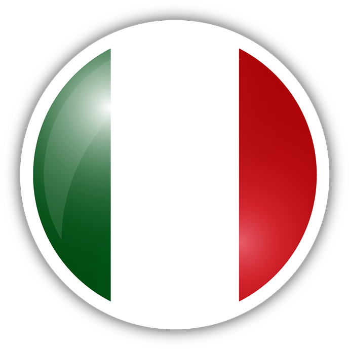 Italy Flag Circle Sticker - Belgium Flag Circle (720x720), Png Download