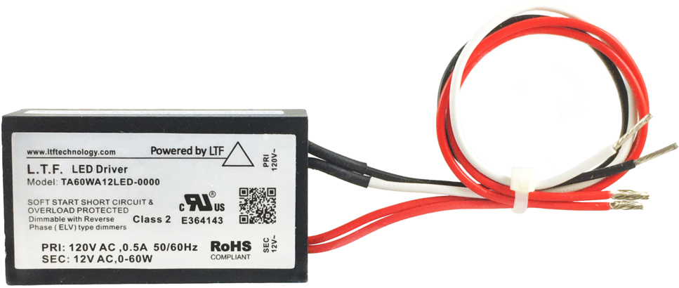 Transformer - Emeryallen Ea-60w-eps-led 12v Ac Class 2 Electronic (1000x750), Png Download