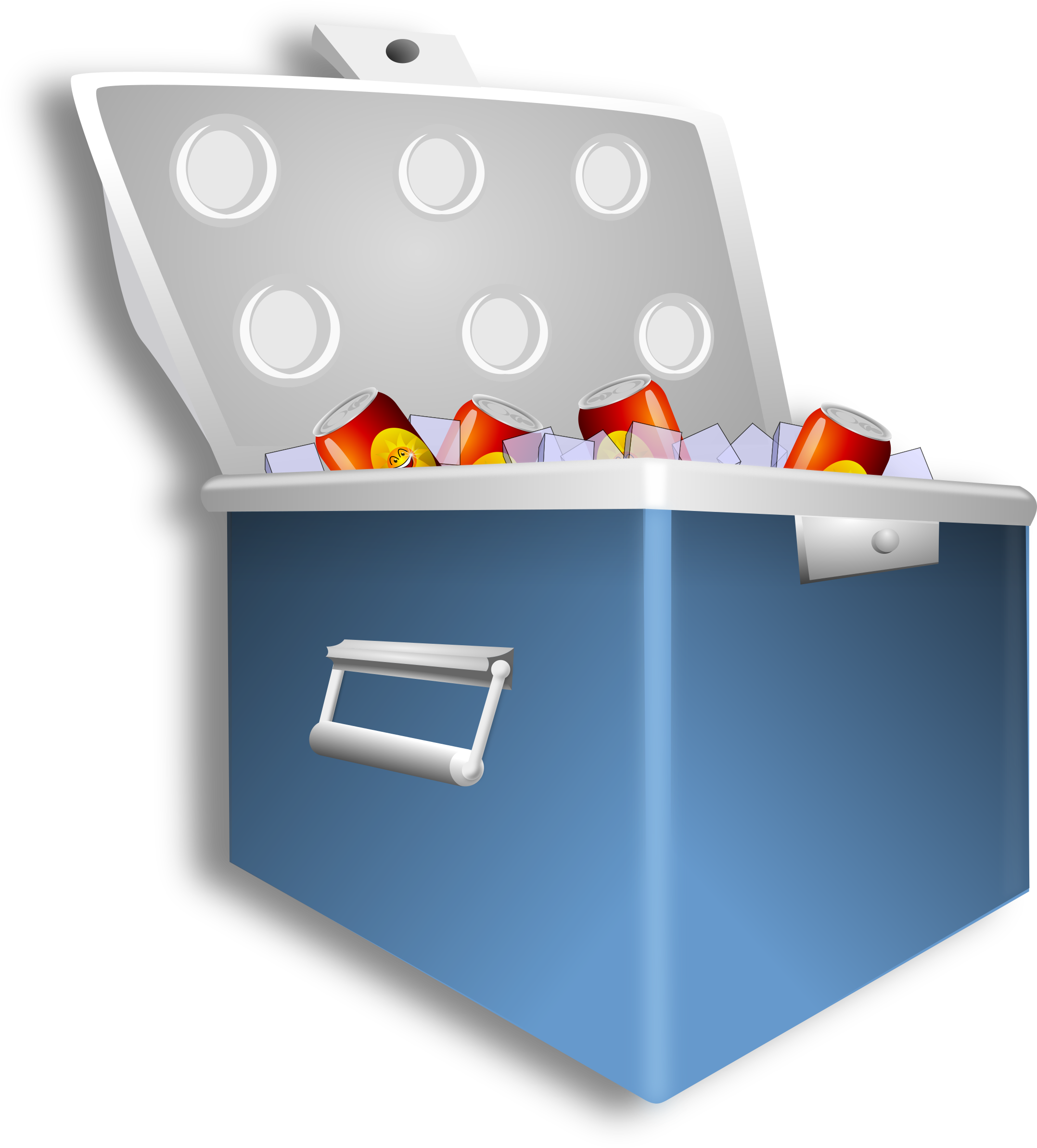 This Free Icons Png Design Of Ice Cooler Remix (2162x2400), Png Download