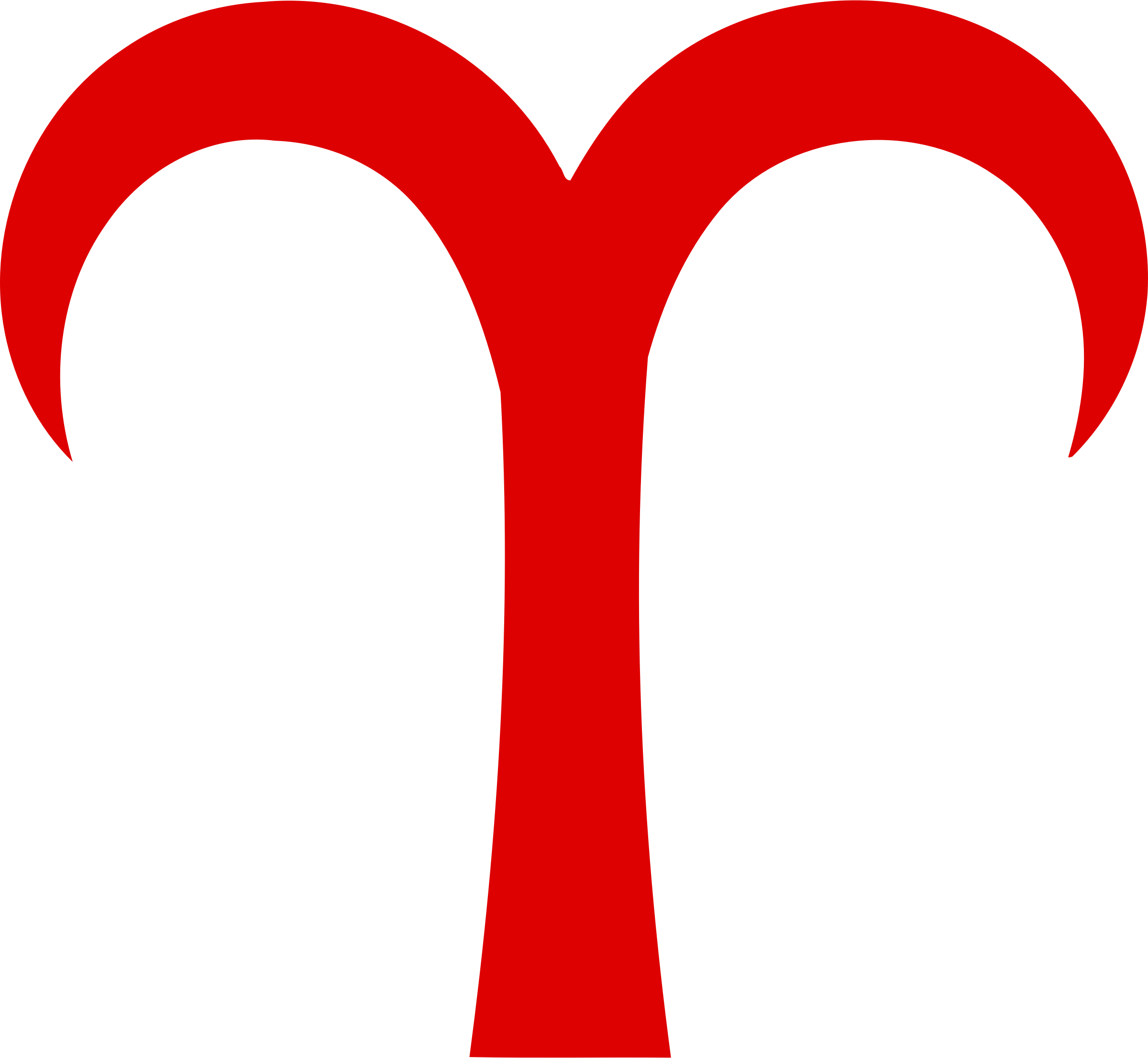 This Free Icons Png Design Of Aries Symbol 2 (2400x2212), Png Download