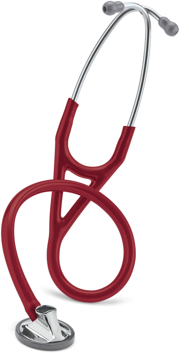 Littmann Master Cardiology Stethoscope, Burgundy, 2163 - Master Cardiology Stethoscope (751x1280), Png Download