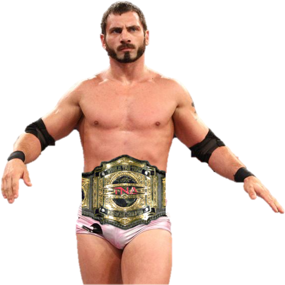 Picture Of Austin Aries - Austin Aries Tna Tag Team Champion (1024x1023), Png Download