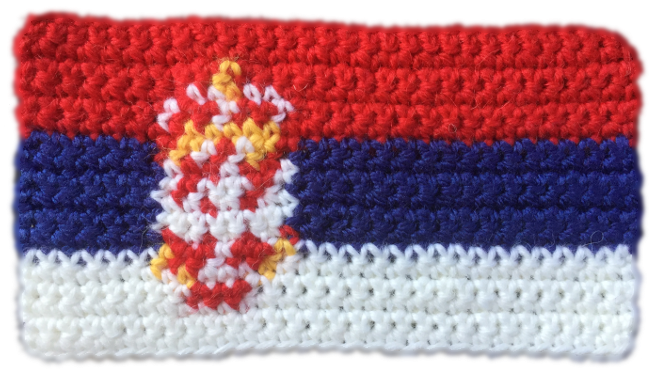 Flag Of Serbia - Serbia (768x403), Png Download