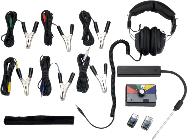 Estetoscopio Electrónico De Mecánico Para Escuchar - Elektronisches Werkstatt-stethoskop (800x600), Png Download