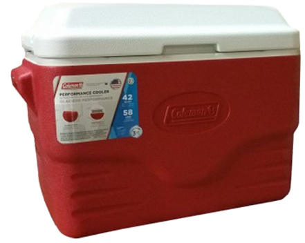 Coleman 42-quart Cooler - Coleman 42 Quart Cooler (500x500), Png Download