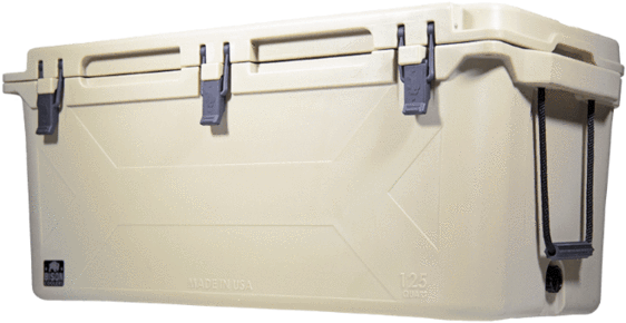 Bison Coolers 125 Qt Cooler Sand 125 Qt 500602 (599x343), Png Download