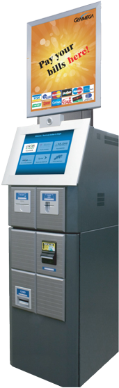 Gk1000 Bill Payment Kiosk - Automated Teller Machine (567x567), Png Download