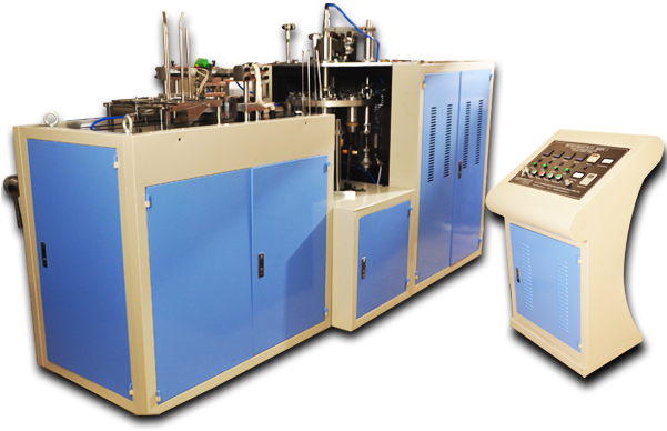 Paper Cup Machine - Paper Cup Making Machine Png (600x435), Png Download