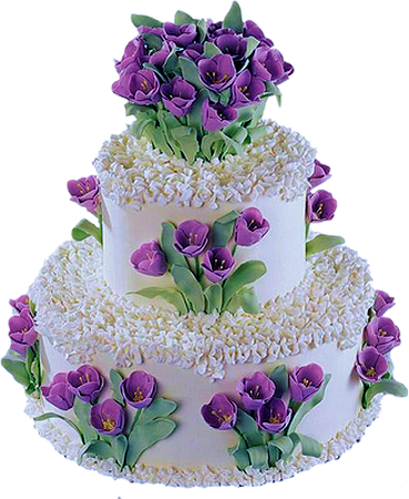 Visit - Make A Tulip Flower Wilton Nozzle (369x450), Png Download