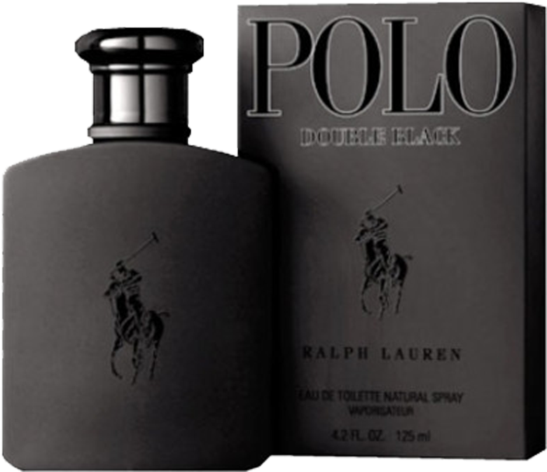 Ralph Lauren Polo Double Black Eau De - Polo Double Black Perfume (800x800), Png Download