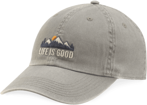 Life Is Good Mountains Chill Cap - Life Is Good Mountains Chill Cap Men's Size: One Size (570x570), Png Download