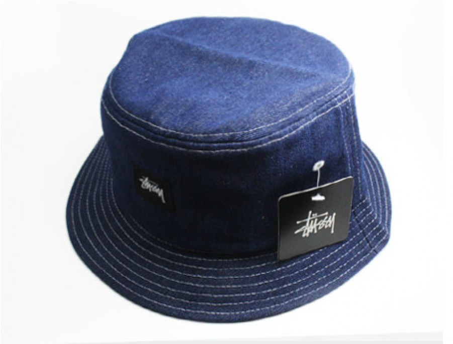 Supreme Denim Logo Bucket Hat - Supreme Denim Logo (900x900), Png Download