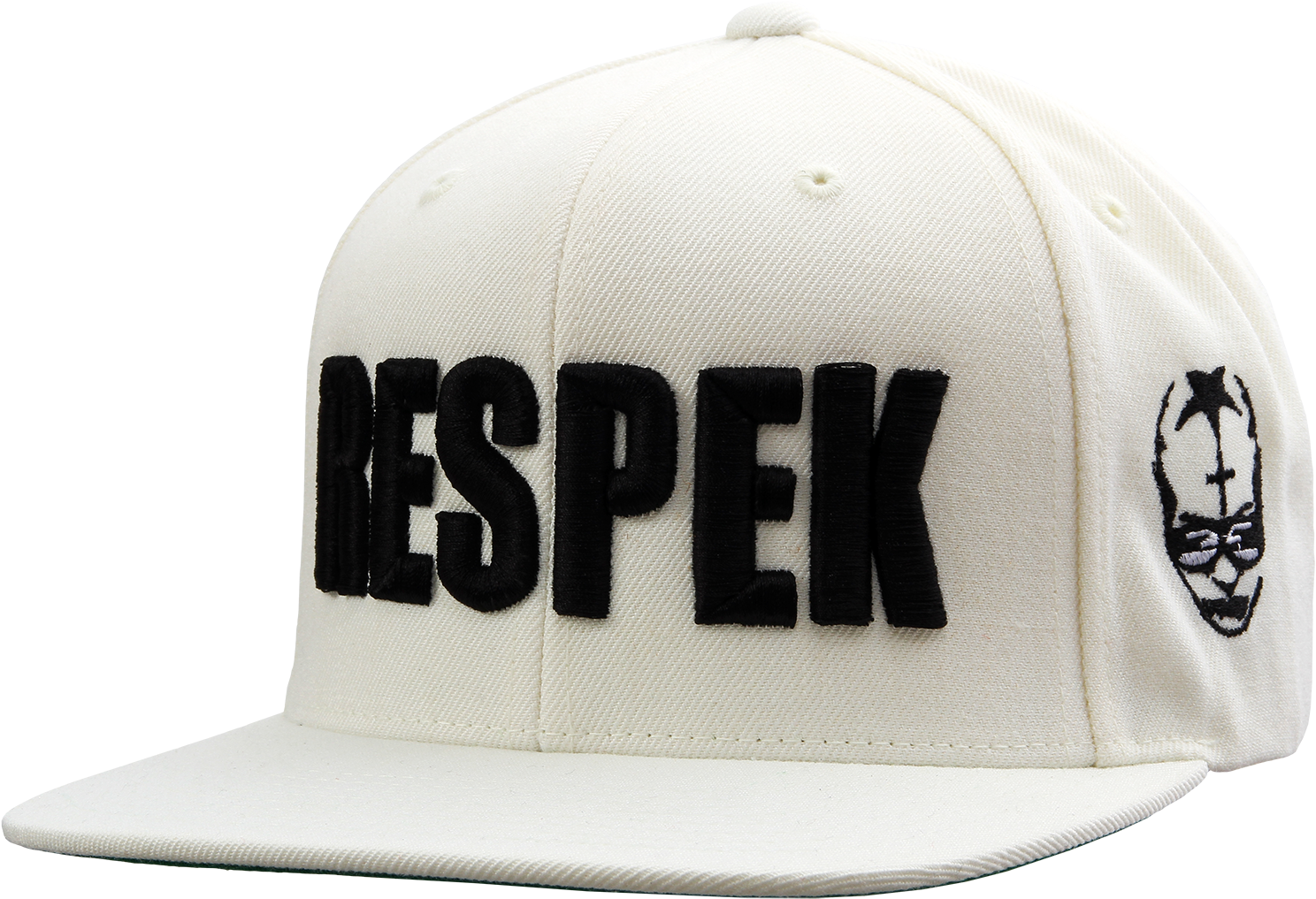 Respek White Snapback (1600x1600), Png Download