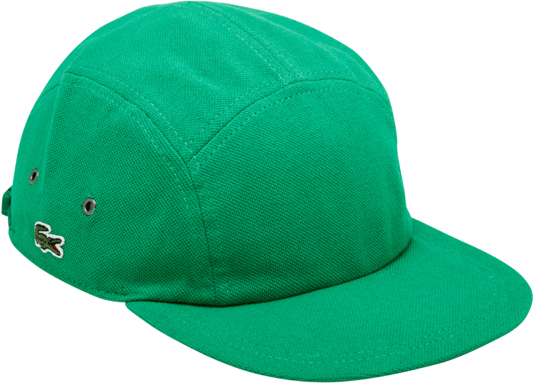 Meet 212a3 6f7ca Supreme Lacoste Pique Camp Cap - Baseball Cap (1000x600), Png Download