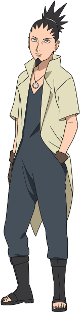 Shikamaru Movie - Adult Shikamaru Full Body (251x610), Png Download