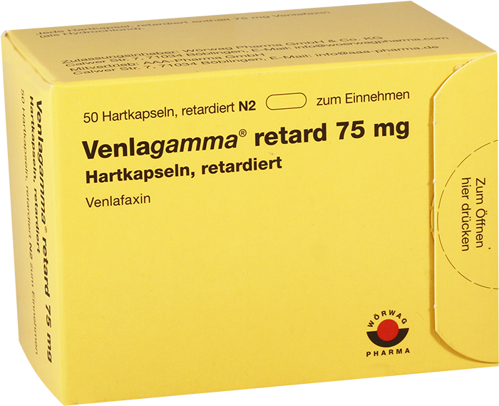 Venlagamma Retard 75mg - Milgamma Mono 50 Überzogene Tabletten 100 St (800x800), Png Download