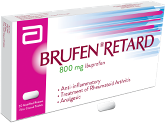 Brufen Retard 800 Mg (360x360), Png Download