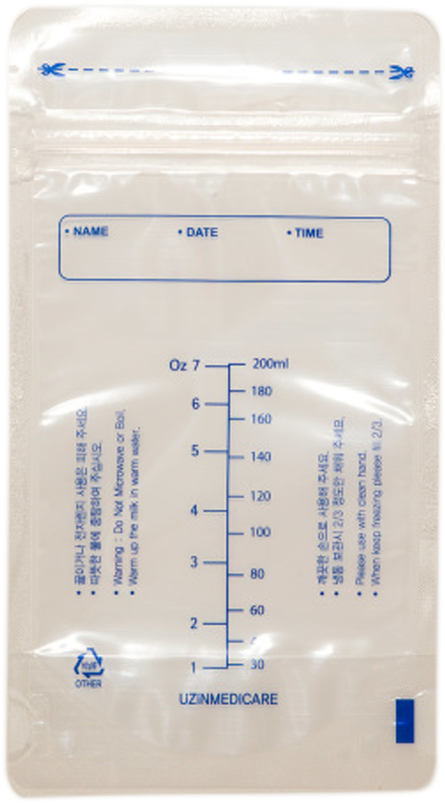 60 Spectra Disposable Milk Storage Bags - Plastic (1200x1198), Png Download